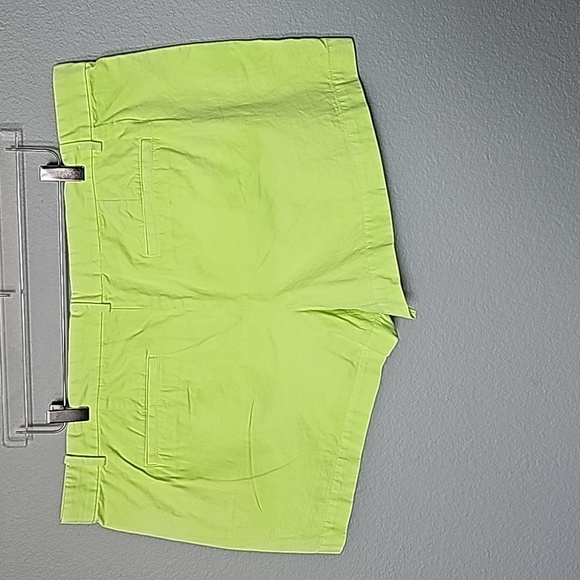 Gap Festival Rave neon yellow or green khaki shorts NWT size 20 - Picture 6 of 8